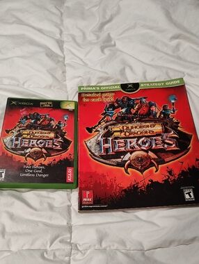 Xbox Heroes Dungeons & Dragons And Official Strategy Guide Book